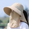 Breathable Bucket Hat Anti-UV Fisherman Hat New Fishing Cap  Women