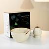 with Pouring Spout Matcha Whisk Holder Cross Grain Japanese Tea Set Matcha Making Kit  Tea Lovers
