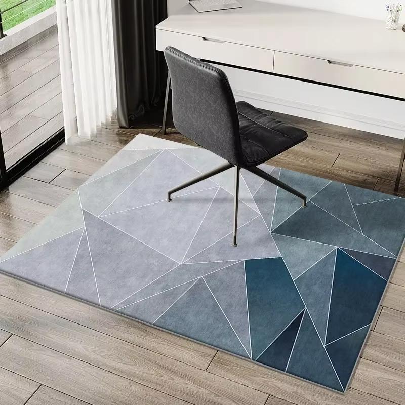 Best-Selling Crystal Velvet Carpet Home Study Computer Chair Protection Pad High-End Durable Rug, Wholesale Home Decor