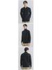 Yimeng Men's Winter High-End Long Sleeve Casual Knitted Sweater Jacket