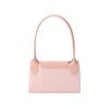 Longchamp Le Pliage 28 Ferramenta in Metallo Argentato Profilo Minimalista Stile Eco-Friendly Tela e Pelle Borsa a Mano Donna tote Rosa 2605919P64