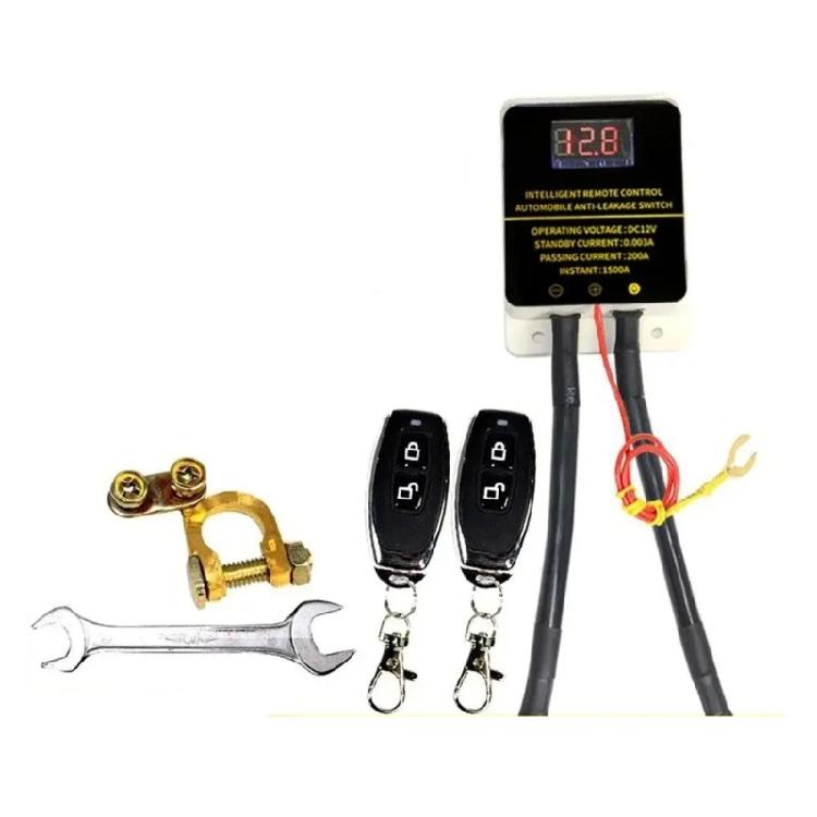 Voltage Sensitive Power Cut Off Device for 12V Vehicle Batteries Disconnect Switches Easy Install Broad Compatibility