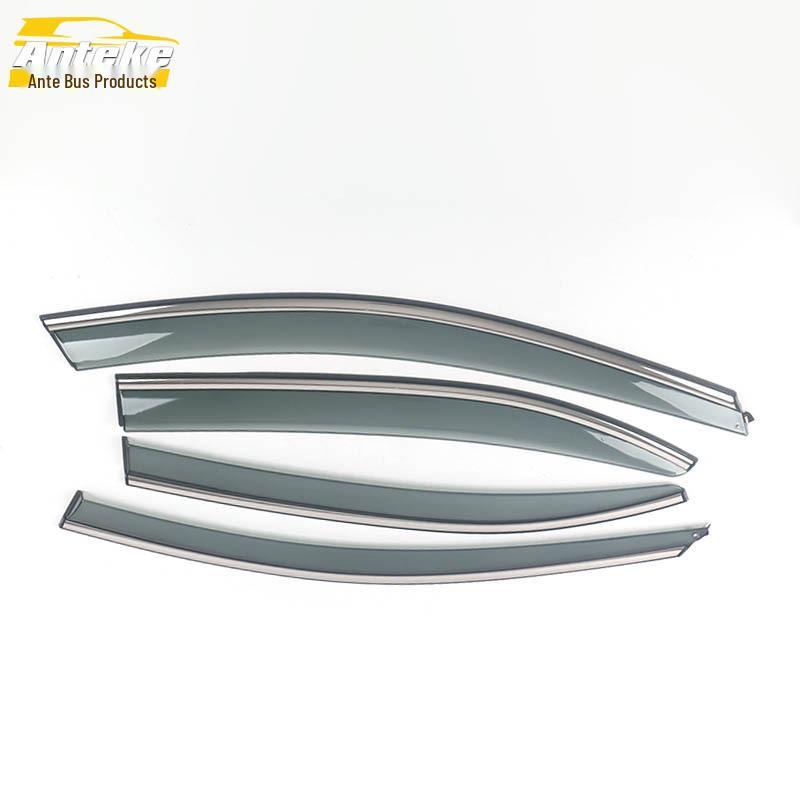 3D Stainless Steel Rain Guards & Sun Visor Trim for 13-18 Jetta