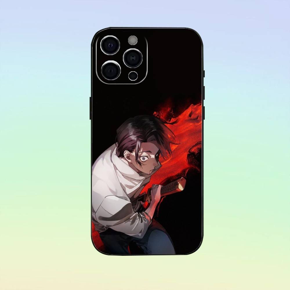 Okkotsu Yuta Jujutsu K-Kaisen Handyhülle Für iPhone 17,16,15,14,13,12,11 ,Weiche Silikon Schwarze Hülle