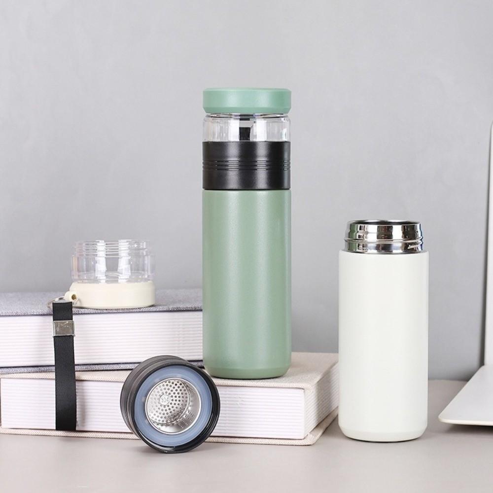 Independent Tea Tea Infuser Bottle Leak-Proof Vacuum Mug Stainless Steel Insulated Cup  Kitchen Use