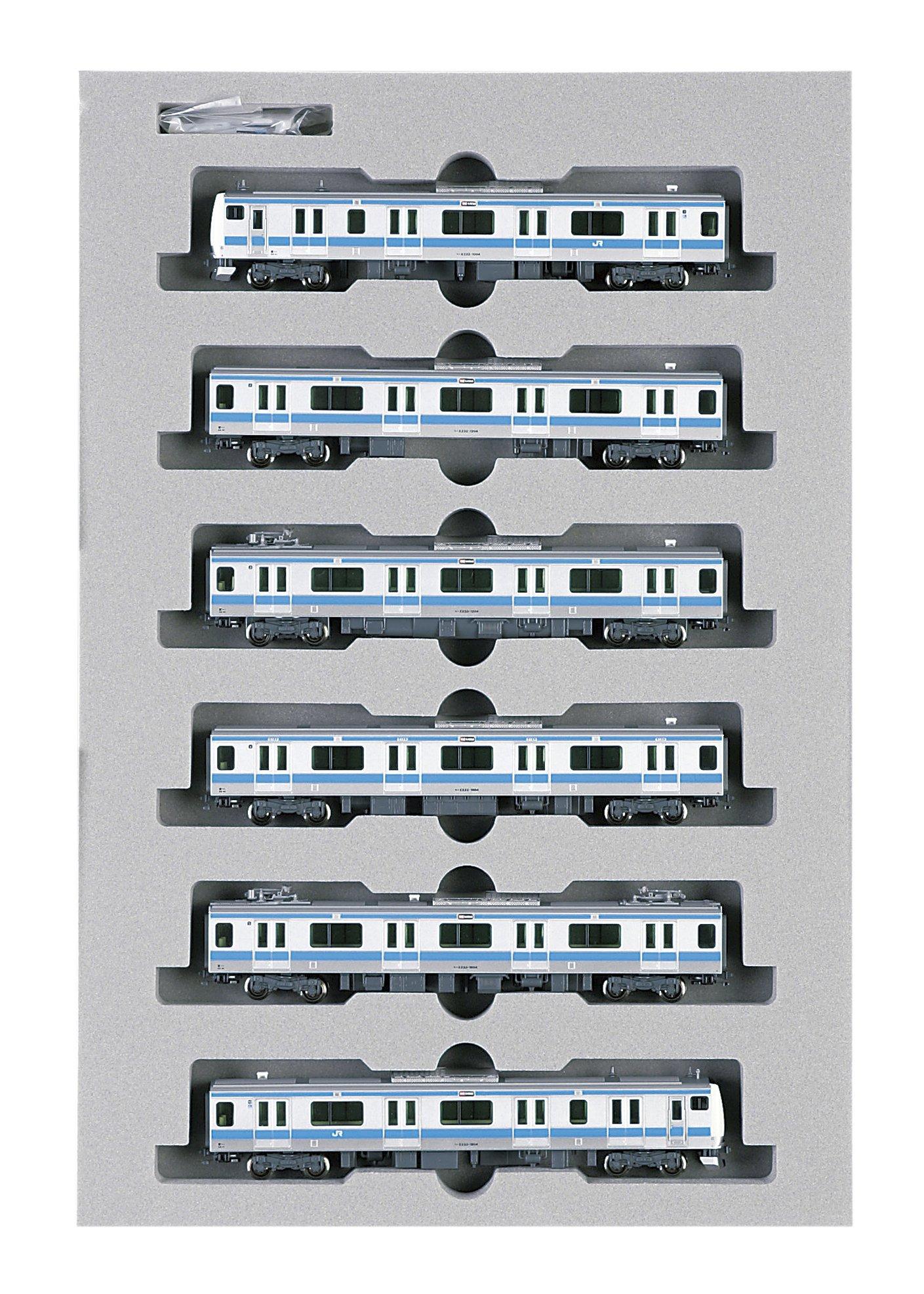 

N Gauge E233 Series 1000 Line Basic 10-543 Keihin-Tohoku (6 Cars)