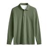 Men's Casual Retro Small V-neck Long-sleeved Top