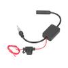 Car Antenna Radio AM FM Signal Amp Signal Booster for Marine Car Vehicle Boat RV Truck SUV Vehicle 12V