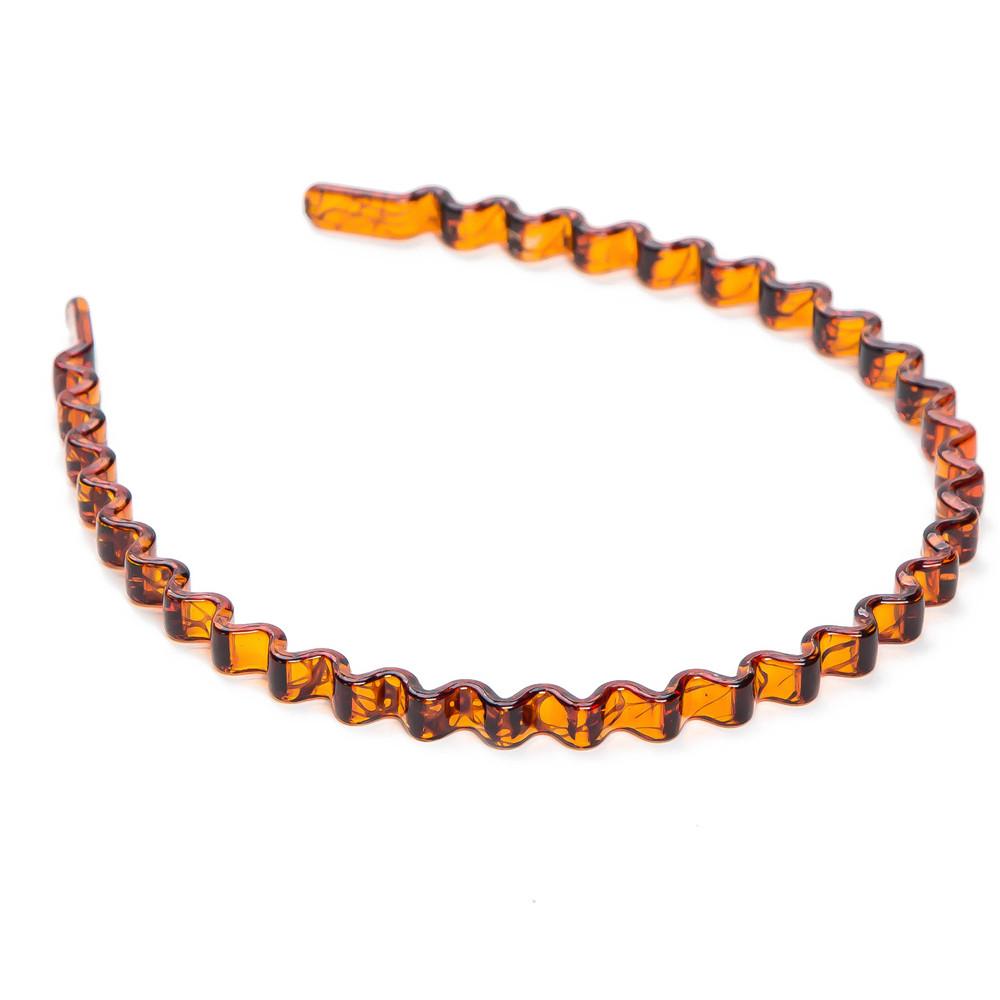 Elastic Plastic Leopard 1 pc Fashion Mens Women Unisex Black Hair Head Hoop Band Sport Headband Hairband Accessories
