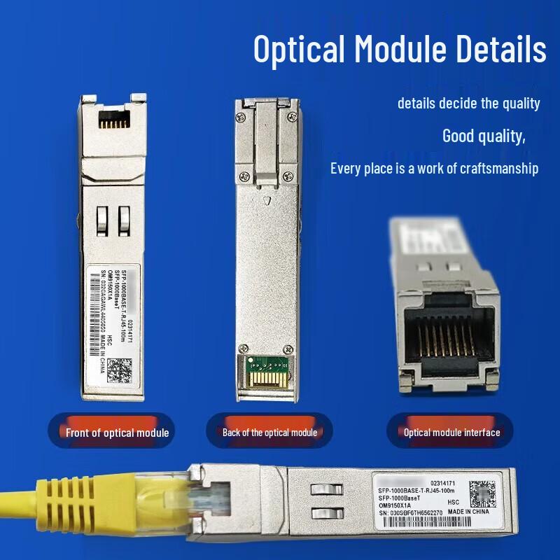HUAWEI SFP-GE-T Gigabit RJ45 Copper SFP Transceiver