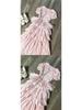 Retro Japanisches Süßes Rosa Puppenkragen Kurzarm Oberteil & Kuchenrock Set für Damen - Sommerkollektion