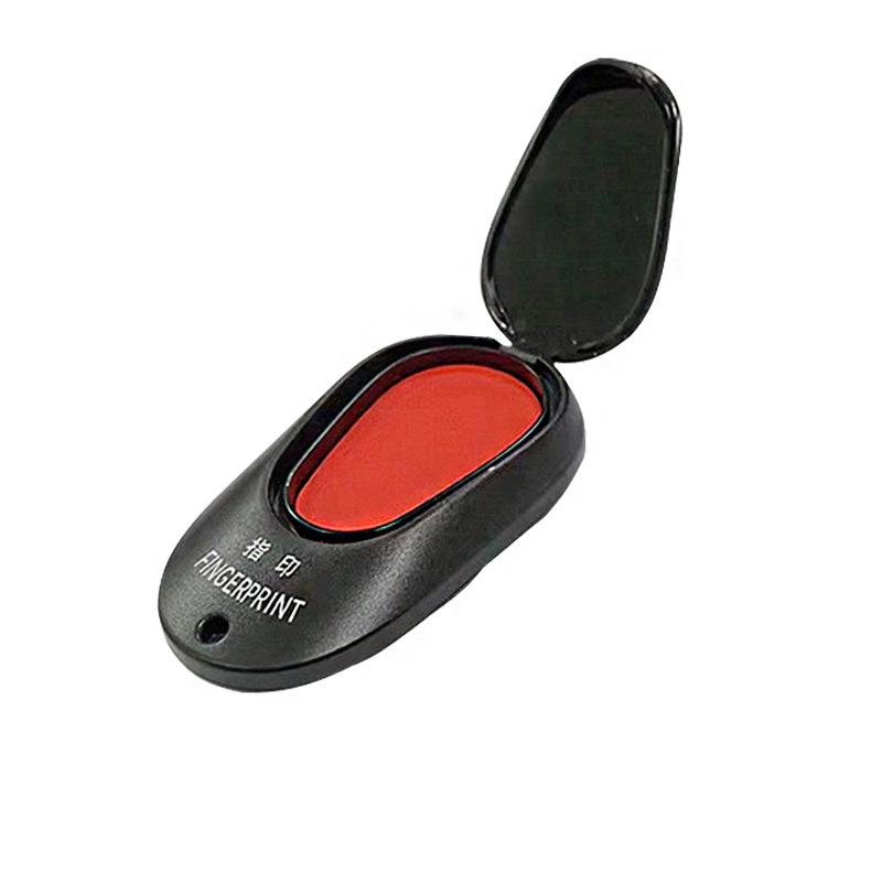 Portable Quick-Drying HD Fingerprint Ink Pad for Clear Impressions