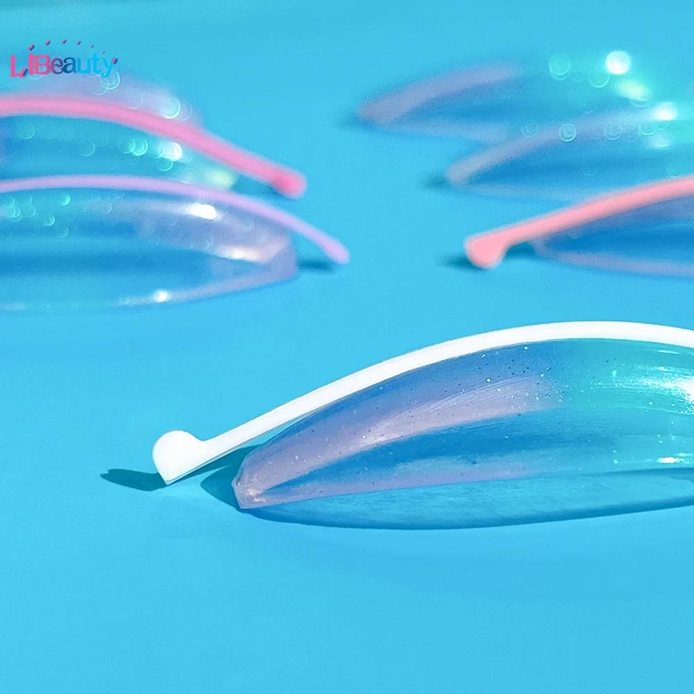 3 Paare/Beutel Silikonband Wiederverwendbar Wimperndauerwelle Wimpernlift Band Schnur Roller Wimpernlaminierung Roller Kompensator Make-up Werkzeug