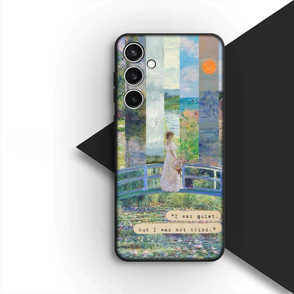 Cover Claude Monet Cat Impressionism Waterlily for Xiaomi Poco C85 C71 C65 C61 X7 X6 X5 M6 M8 F6 F7 F8 Ultra Pro C75 Phone Case