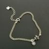 Exquisite Retro Heart Tassel Bracelet: Sterling Silver, High-End Luxury Jewelry for Women