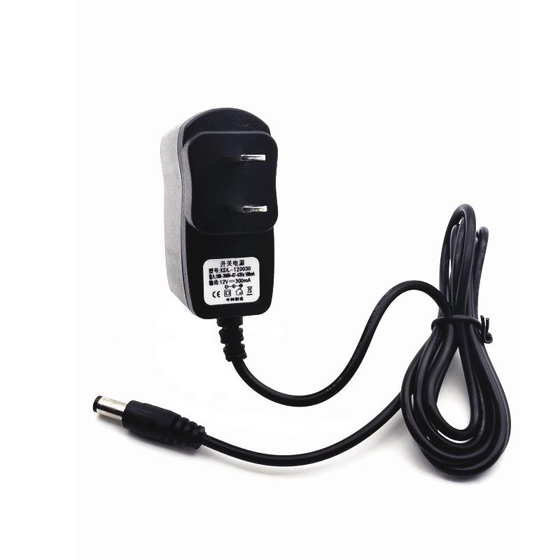 12V 0.5A/5V 1A Power Adapter for LED Strips, Modems, Routers, and Set-Top Boxes