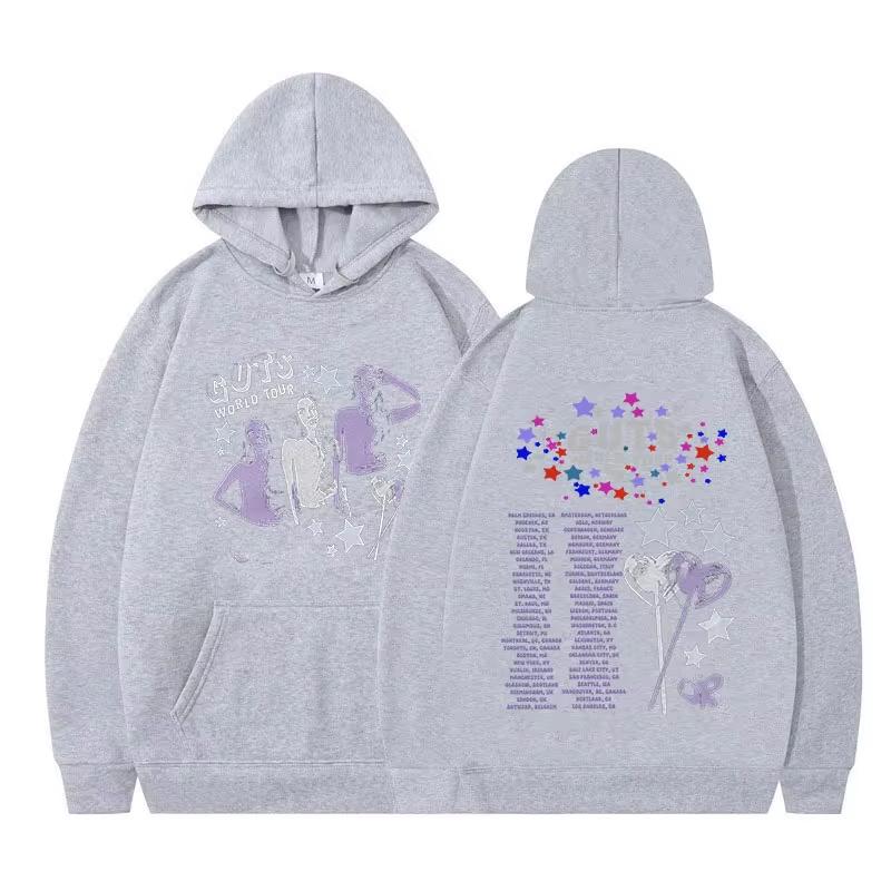 Sour Guts Vampire Hoodies Men Women Clothing Fashion Vintage Hooded Sweatshirts Harajuku Hip Hop Oversized Hoodie Streetwear