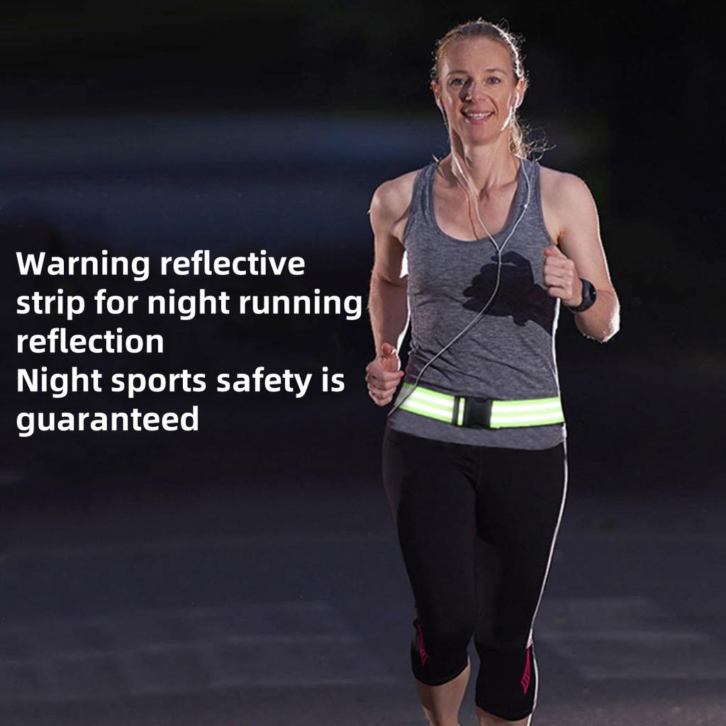 Reflexní vesta pro noční běh, fitness, nouzové navádění, cyklistickou bezpečnost, ochranný oděv, velikost pro dospělé