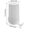 Bar Soap Grinder Solid Soapy Bar Grinding Box Holder Wall Mounted Crusher Mincer Bathroom Refillable Soapy Bar Dispenser