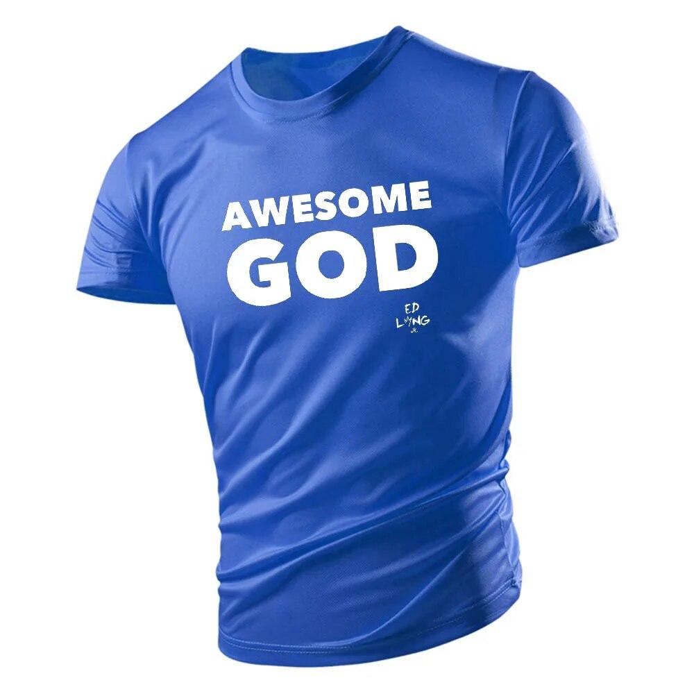 Summer 2d Alphabet Chart Print 2023 Outdoor Casual New O-Collar Men'S Short Sleeve Top T-Shirt Comfortable And Breathable