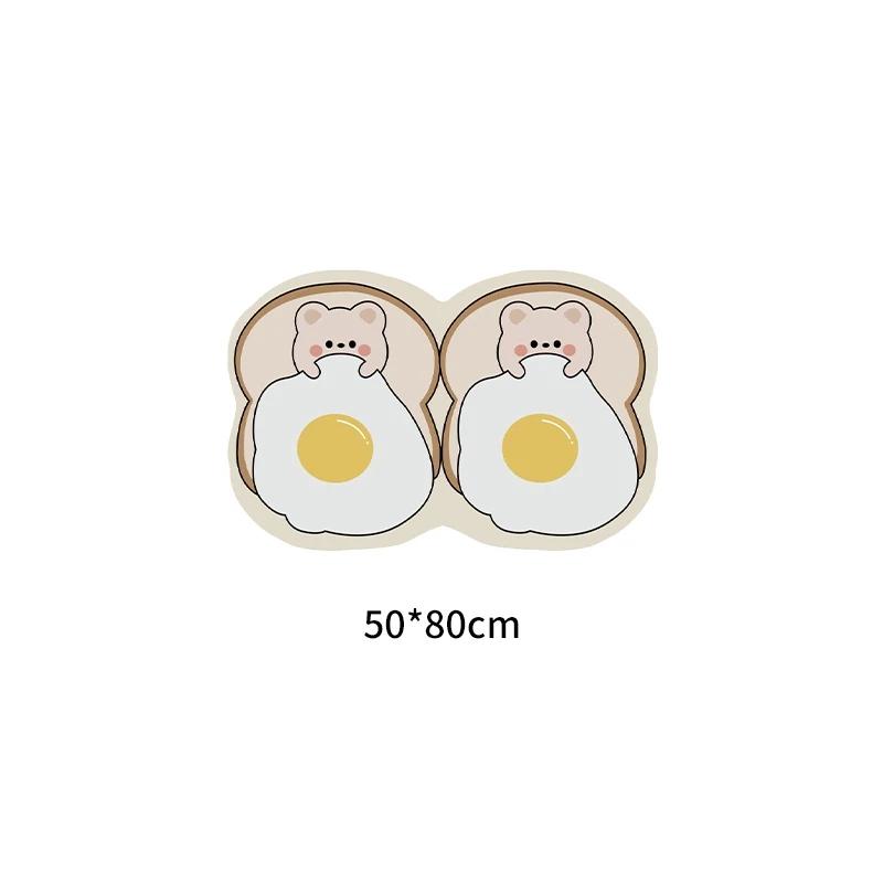Cartoon Anti-Slip Kitchen Floor Mat Entrance Doormat Washable Door Rugs Hotel Living Room Carpet Bathroom Home Decoration Mats
