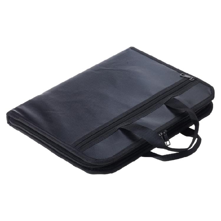 Water Resistant Fireproof Document Organiser Box 13 Pocket Expanding Folder File Box for Certificates Document File 1