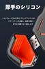 This motorcycle smartphone holder is made of thick silicone and a durable offering vibration absorption and It features and easy compatible with