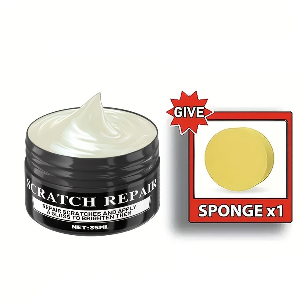 

Нано Полироль для Удаления Царапин с Губкой – Удаление Свирлей и Набор для Удаления Царапин Глиной – Безопасен для Всех Цветов Краски, Удаление Царапин на Автомобиле