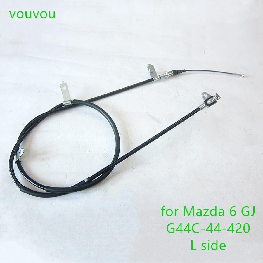 

Car accessories rear hand brake release cable G44C-44-410 for Mazda 6 2013-2016 GJ G44C-44-420 44-410 L side