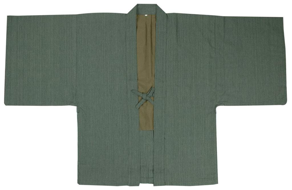 Ryokan Single [KYOETSU] Haori, Item, Women's (M, Green)