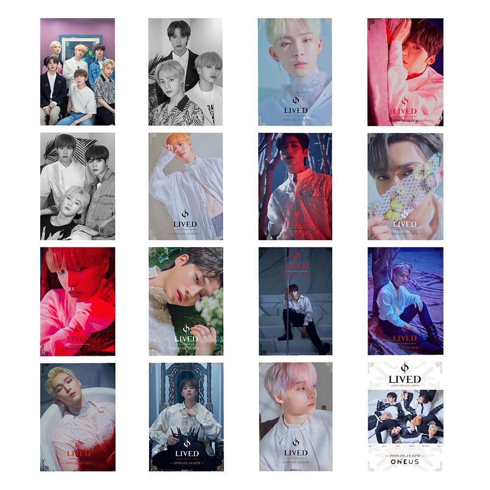 ONEUS  LIVED  Album Merchandise: Han Seung Woo Photocards & Postcard TO MOON Collection To Be Or Not To Be
