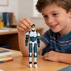 3D Printed Figurine With Three Pairs Of Gestures