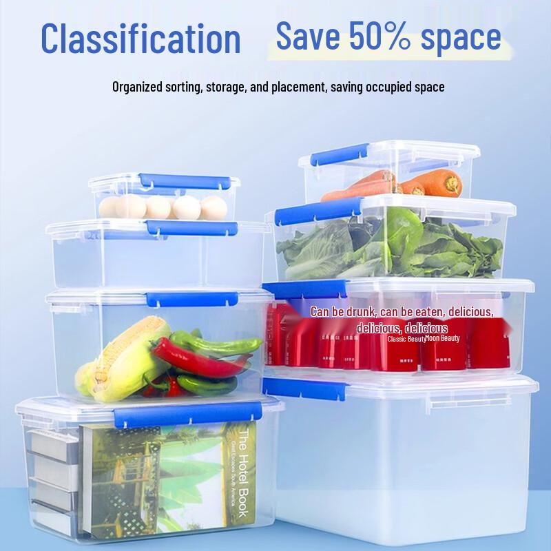 Ru Han Large Capacity Plastic Food Storage Container Set