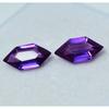 Purple Tanzanite Loose Gemstone 16 Ct Fancy Shape Pair for Jewelry Making and Gem Collections