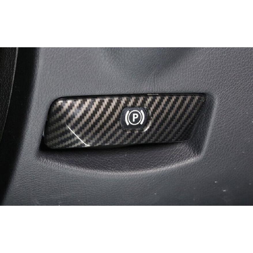 ABS Carbon Fiber P File Decor Cover Frame Trim Fit For Benz GLK 2009-2014 2015