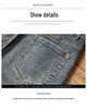 Autumn 2025 Slim Fit Men's Retro Nostalgic Jeans - Mid-High Waist, Straight Leg, Trendy Style