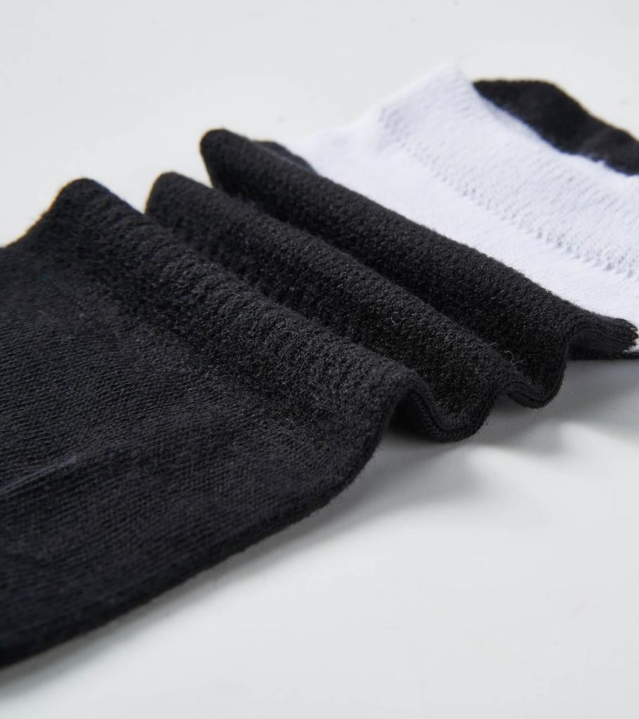 WIOIW Women's Two-Toe Tabi Socks, Cotton, for Running, Sports, Casual Wear, Commuting, and School, Set of 6