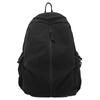 School bag Korean version ins style simple junior high school student computer school bag solid color travel backpack versatile casual backpack
