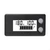 Low Power Consumption Electric Monitor with Clear Battery Percentage Readout Digital Voltmeter for 8 To 100V Systems