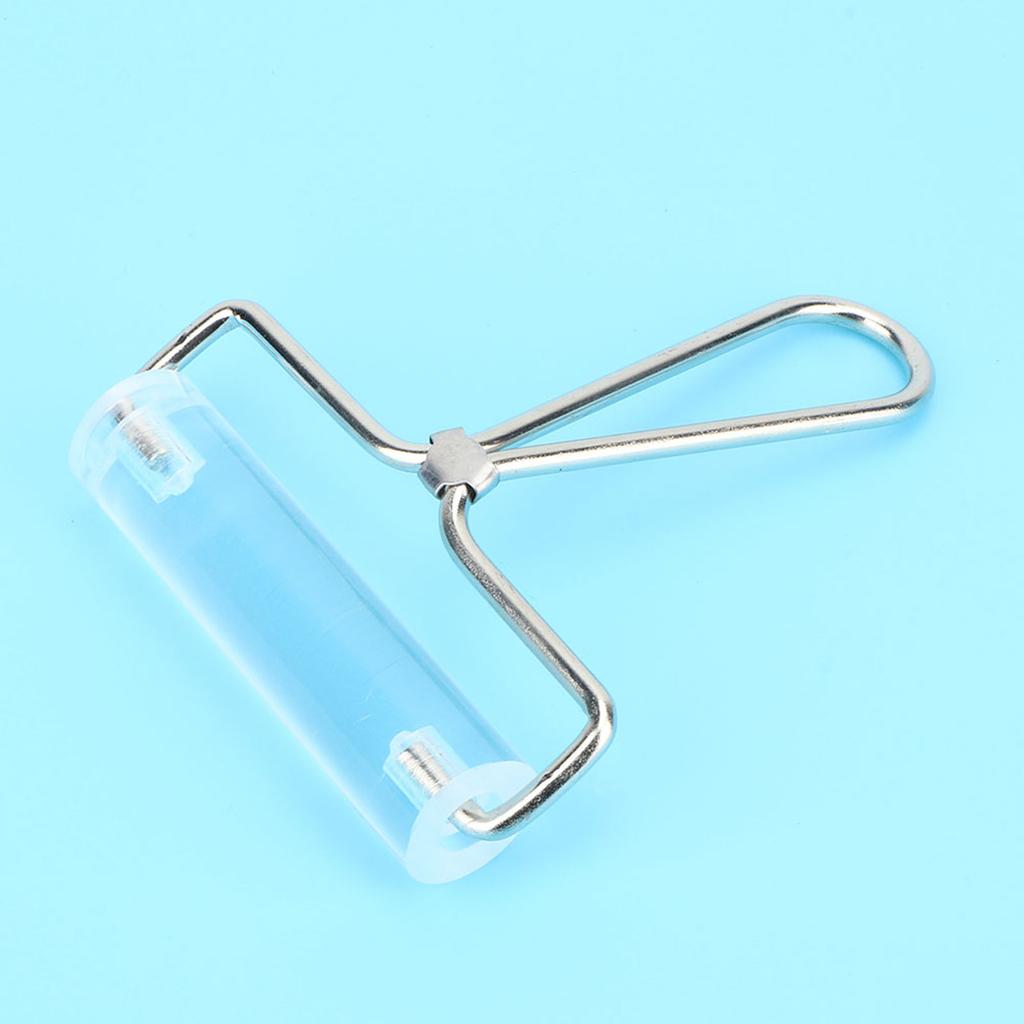 Acrylic Polymer Clay Metal Handle Rolling Pin Roller Art Clay Sculpture Hand Tool