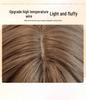 70cm Double Ponytail Lolita Wig with Sideburns - Long, Curly Daily Wig for Women