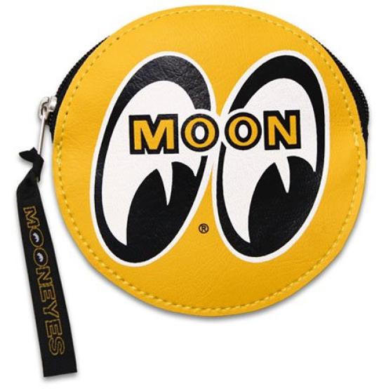 

MOONEYES Moon Eyes Coin Small Item Coin Case with Eyeballs on Both Sides MOON EYEBALL COINCASE Purse, Case! MGC-188
