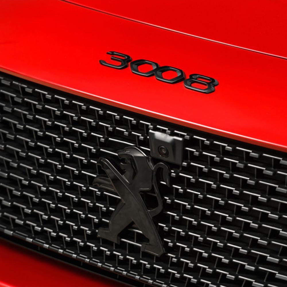 2026 Hot Car Sticker Car Front Hood Badge Rear Trunk Lid Emblem Sticker Decoration For Peugeot 5008 107 106 206 307 308 3008 207