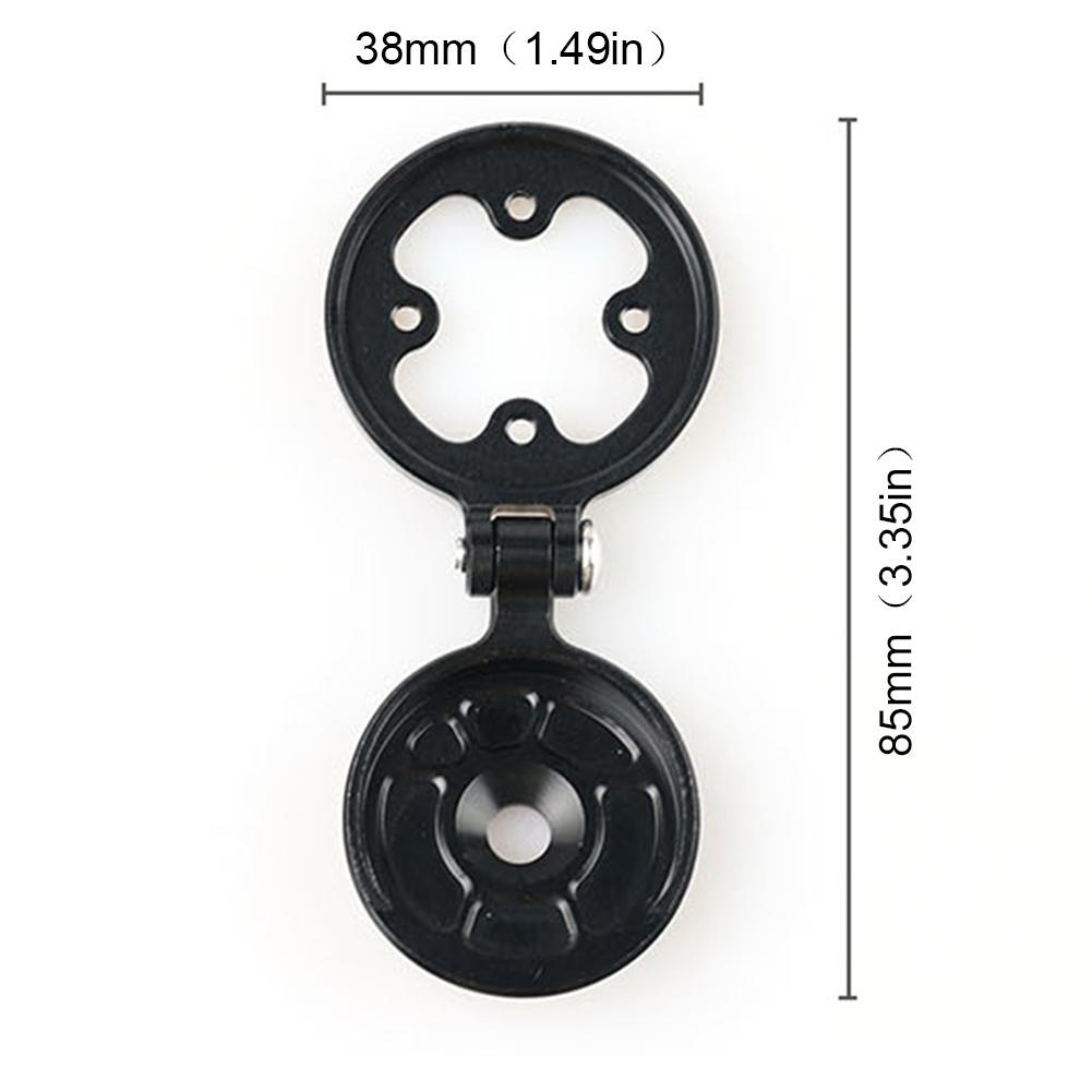 Bicycle Computer Holder Adjustable Mount Stopwatch Speedometer Support Stand for Garmin Bryton Wahoo Bicycle Computer Stem Mount