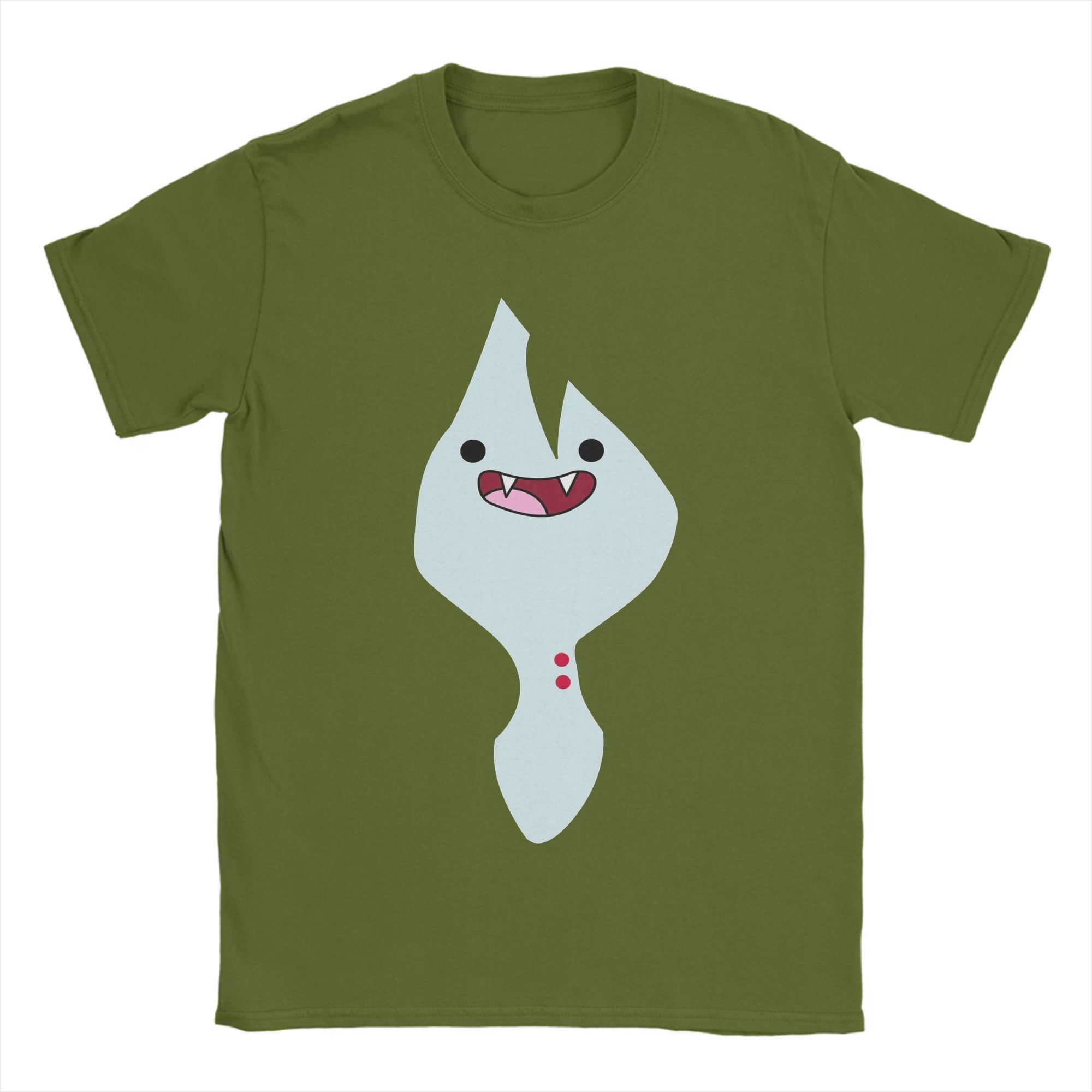 

Adventure Time T-Shirts for Men Marceline the vampire queen Cool Cotton Tee Shirt O Neck Short Sleeve T Shirt Big Size Clothes 4XL