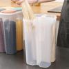 Food Storage Container 4 Compartment Multifunctional Perfect Sealing Space Saving Safe Cereal Dispenser for Kitchen