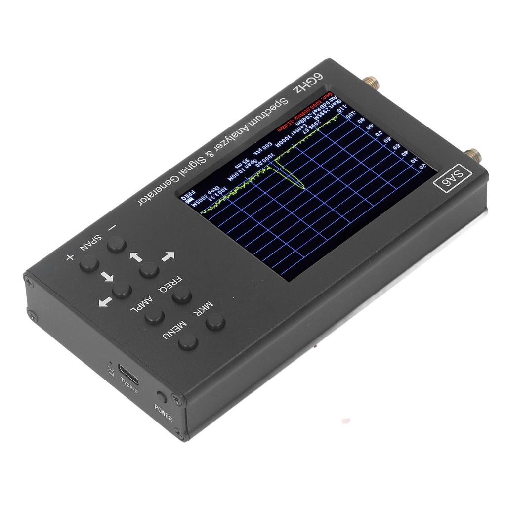 SA6 6G Portable Spectrum Analyzer WiFi 35 To 6200Mhz Multifunctional Wireless Signal Tester