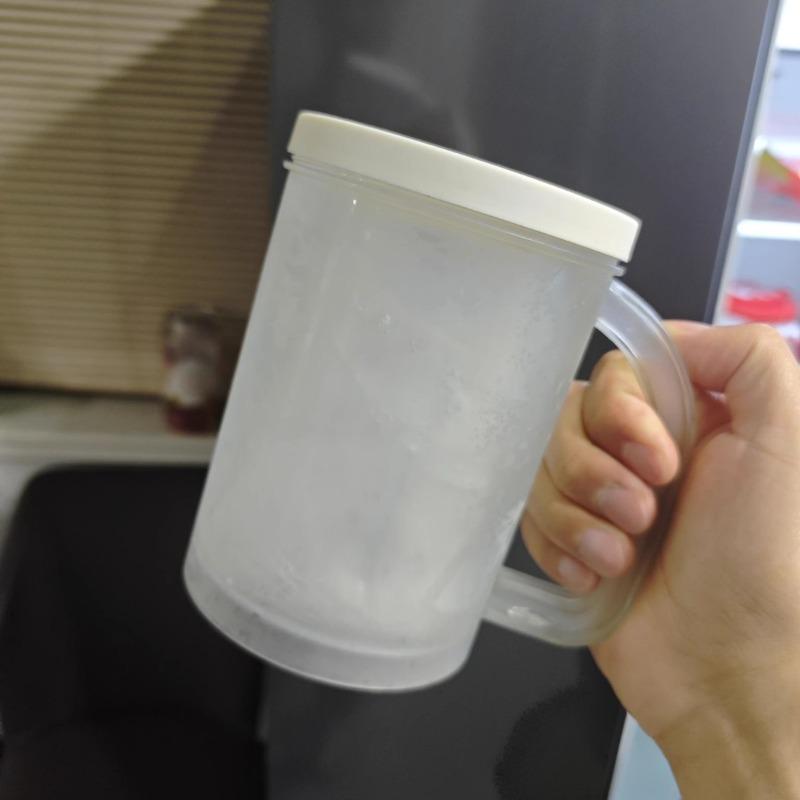 Summer Double-layer Refrigerated Ice Cups Beer Cups for Beverages Household Drinking Utensils Quick Freeze Large Capacity Cups