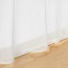 MUJI Cotton Voile Width 100 X Length 12085263 Non-Pleated Curtains, Off-White, 103cm,