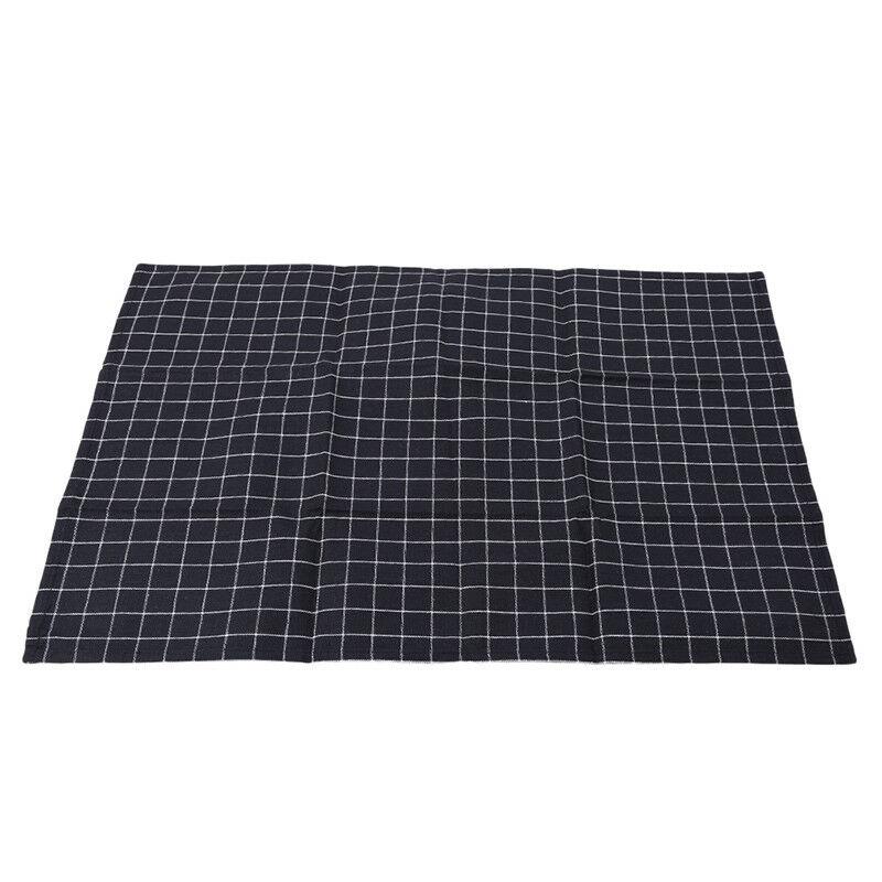 Kitchen Super Absorbent Rags Cleaning Cloth Cotton Blend Lint-free Easy Wash Practical Soft Dish Towels Rectangle Large Wipe